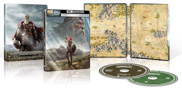 "The Lord of the Rings: The War of the Rohirrim" limited edition 4K UltraHD SteelBook