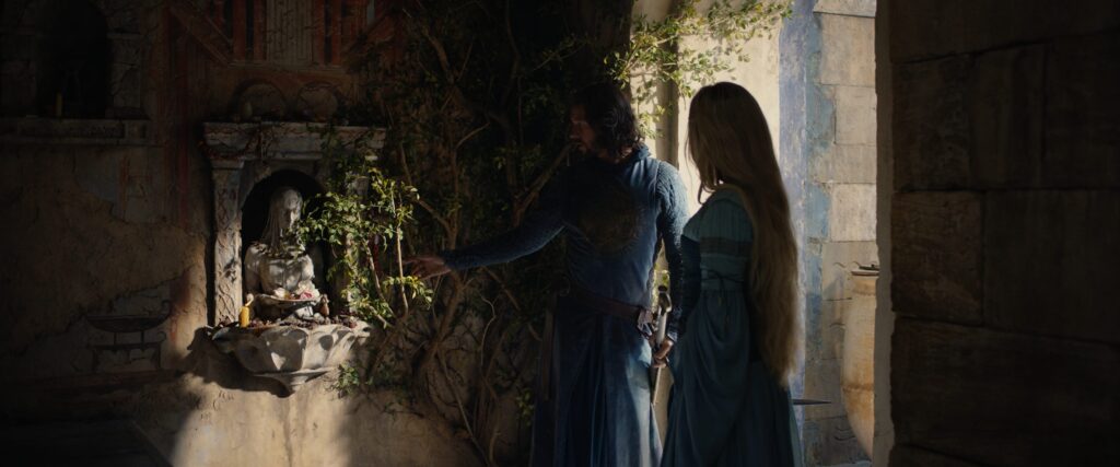 A shrine to Nienna, tucked away in a hidden alcove