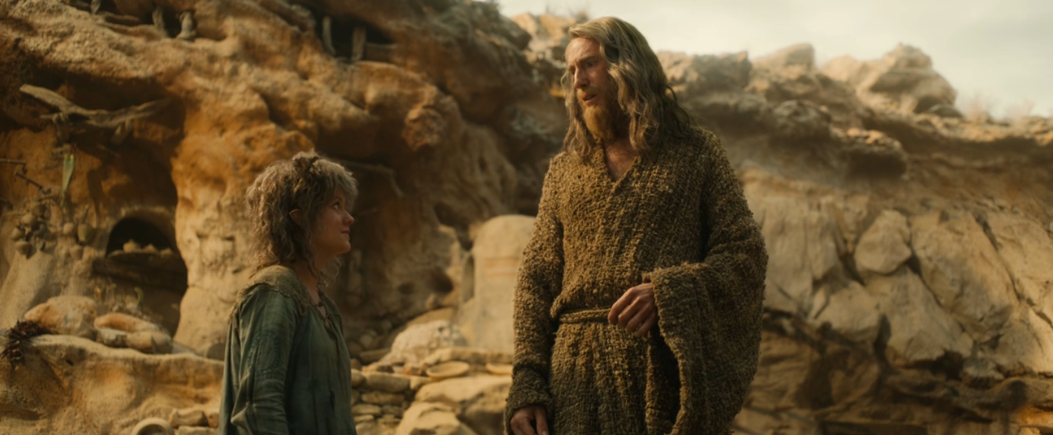 Nori saying goodbye to the Stranger at the end of season 2 episode 8