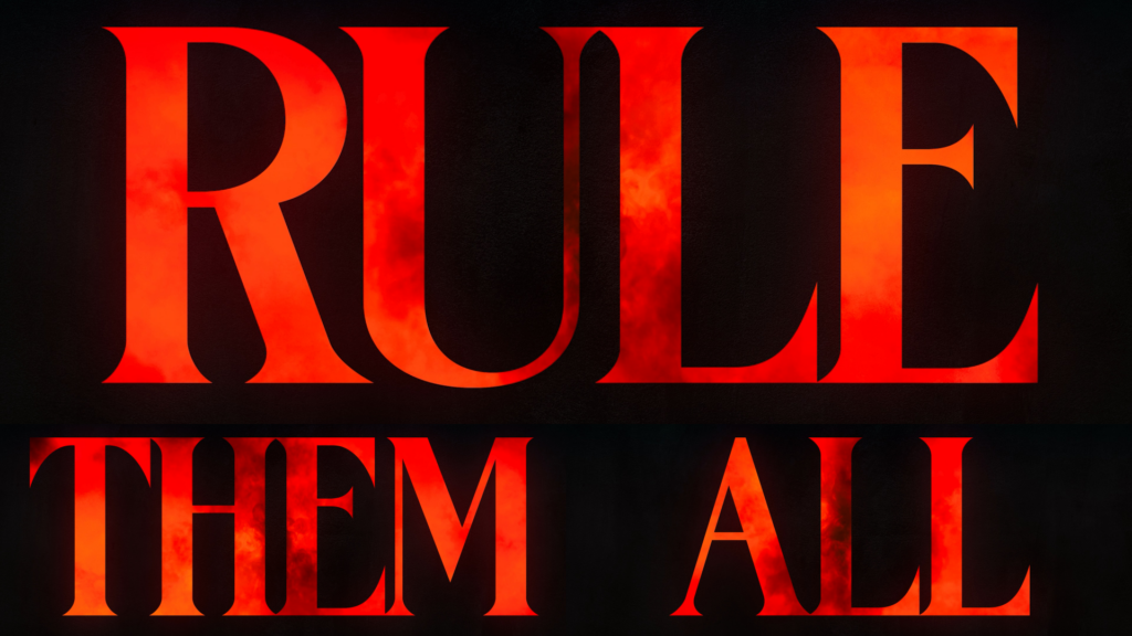 "Rule Them All" - composite of stills from The Rings of Power Season 3 Official Trailer